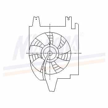 Fan, A/C condenser
