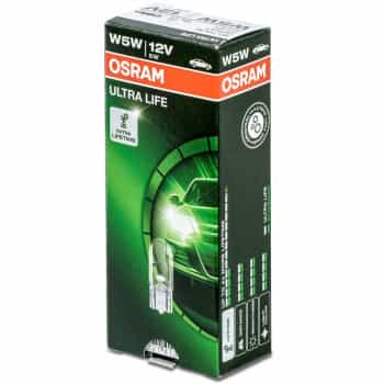 Osram Ultra Life 12V W5W T10