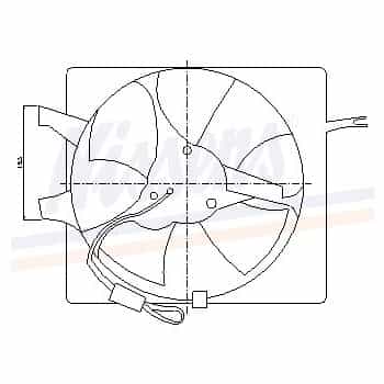 Fan, A/C condenser