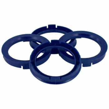 TPI Centering Rings 60.1->56.6mm Blue 4 pieces
