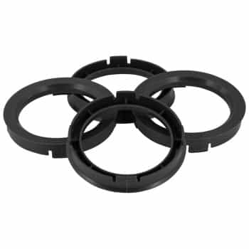TPI ​Centering Rings 69.1->59.6mm Black 4 pieces