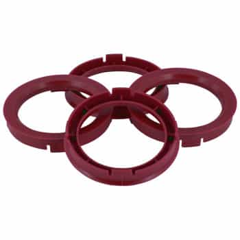 TPI ​Centering Rings 70.1->56.1mm Red 4 pieces