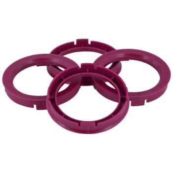 TPI Centering Rings 70.1->66.1mm Purple 4 pieces