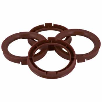 TPI Centering Rings 73.0->63.4mm Brown 4 pieces