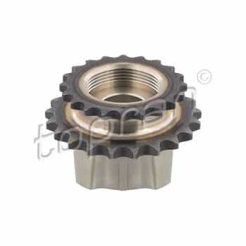Sprocket, intermediate shaft