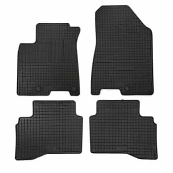 Rubber mats suitable for Kia Niro 2016- excl. e-Niro (4-piece + mounting system)