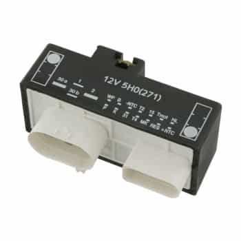 Relay, radiator fan castor