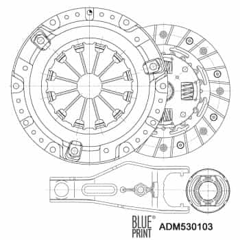 Clutch Kit ADM530103 Blue Print