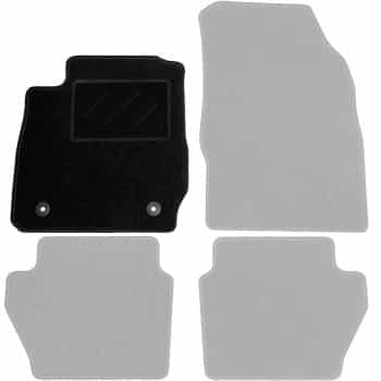 Car mat Front Left Ford Fiesta 2012- 1-piece