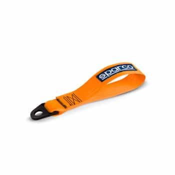 Sparco Performance Towing Eye Belt - Fluo Orange - 3000 kg