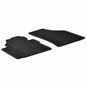 Rubber mats suitable for Volkswagen Caddy 2004-