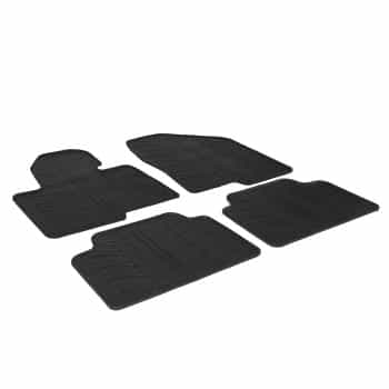 Rubber mats suitable for Hyundai Santa Fe 2012- (T-Design 4-piece)