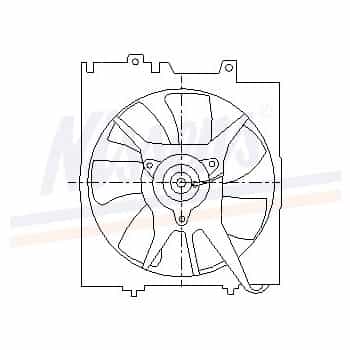 Fan, A/C condenser