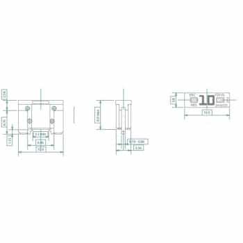 Mini Low Profile Blade Fuse