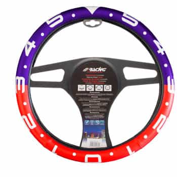 Simoni Racing Steering Wheel Cover Clock Multicolor Artificial Leather