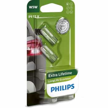 Philips 12961LLECOB2 W5W EcoVision 5W 12V - 2 pieces
