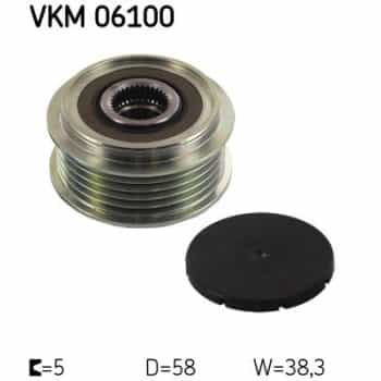 Alternator Freewheel Clutch VKM 06100 SKF