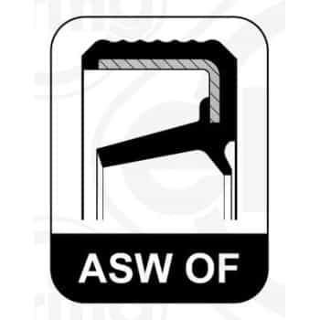 Shaft Seal, crankshaft 707.450 Elring