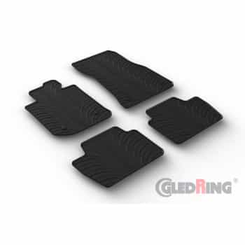 Rubber mats suitable for BMW 4 Series (G22) Coupe 2020- (4-piece)