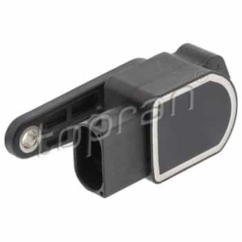 Sensor, light beam control