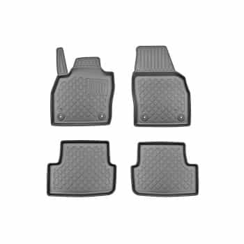 Rubber mats suitable for VAG Polo, Ibiza, Arona, A1, Fabia, Taigo 2017+