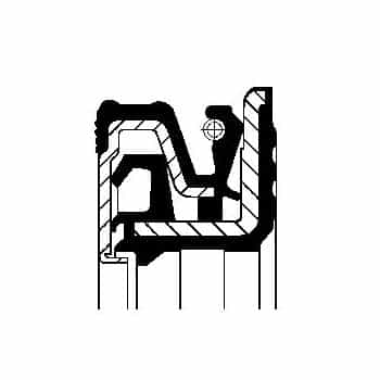 Seal, secondary gearbox