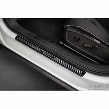 Black stainless steel Door sills suitable for Volkswagen ID.5 2021- 'E-Power' - 4 pieces