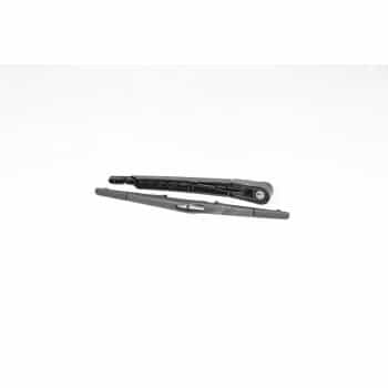 Wiper arm set, window cleaning