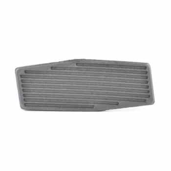 Pedal rubber, accelerator pedal