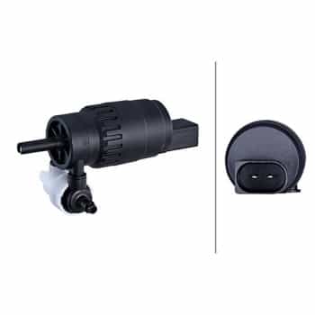 Cleaning fluid pump, window cleaning