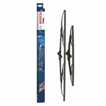 Bosch wipers Twin 553 - Length: 550/340 mm - set of wiper blades for