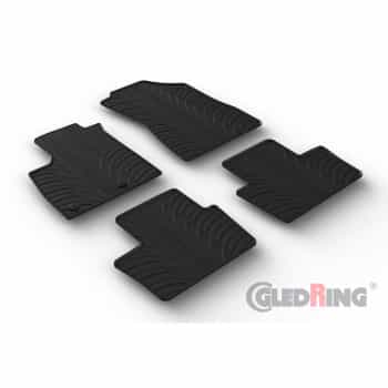 Rubber mats suitable for Renault Austral MHEV 2022- (T profile 4-piece)