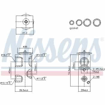 Expansion valve, air conditioning