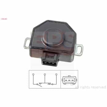 Sensor, throttle position Made in Italy - OE Equivalent 1.995.091 EPS Facet