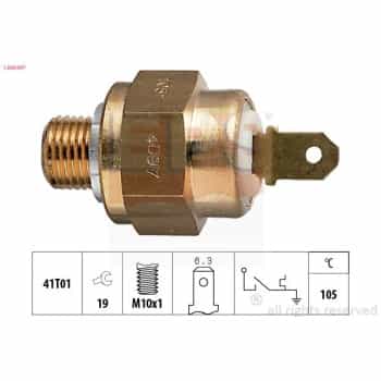 Temperature Switch, coolant warning lamp Made in Italy - OE Equivalent 1.840.097 EPS Facet