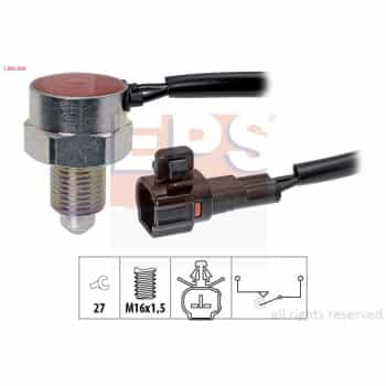 Switch, reverse light Made in Italy - OE Equivalent 1.860.299 EPS Facet