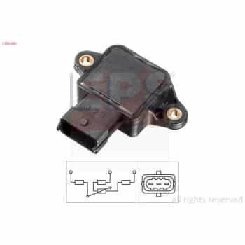 Sensor, throttle position Made in Italy - OE Equivalent 1.995.086 EPS Facet