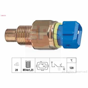 Temperature Switch, coolant warning lamp Made in Italy - OE Equivalent 1.840.131 EPS Facet