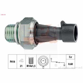 Oil Pressure Switch Made in Italy - OE Equivalent 1.800.129 EPS Facet
