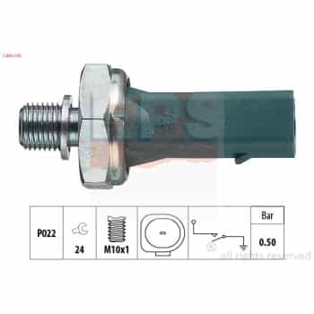 Oil Pressure Switch Made in Italy - OE Equivalent 1.800.139 EPS Facet