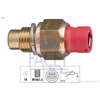 Sensor, oil temperature Made in Italy - OE Equivalent 7.3267 Facet