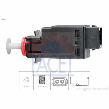 Brake Light Switch Made in Italy - OE Equivalent 7.1058 Facet