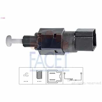Brake Light Switch Made in Italy - OE Equivalent 7.1104 Facet
