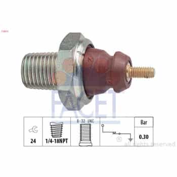Oil Pressure Switch Made in Italy - OE Equivalent