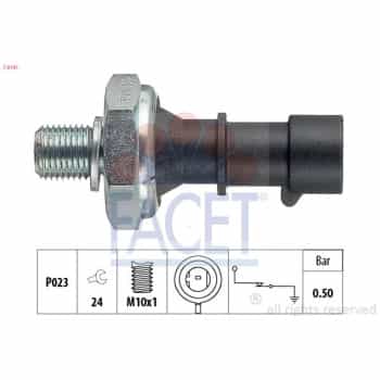 Oil Pressure Switch Made in Italy - OE Equivalent