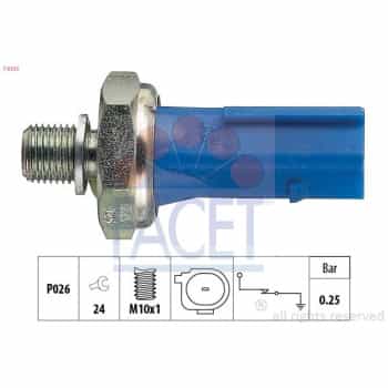 Oil Pressure Switch Made in Italy - OE Equivalent