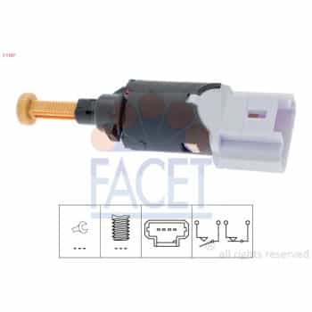 Brake Light Switch Made in Italy - OE Equivalent 7.1197 Facet