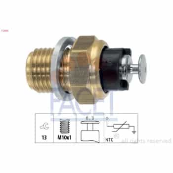 Sensor, oil temperature Made in Italy - OE Equivalent 7.3093 Facet