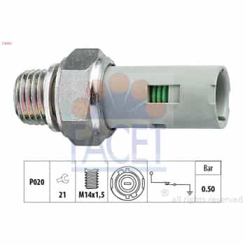 Oil Pressure Switch Made in Italy - OE Equivalent