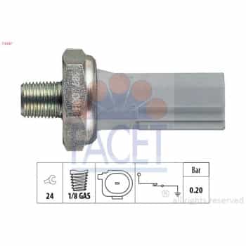 Oil Pressure Switch Made in Italy - OE Equivalent